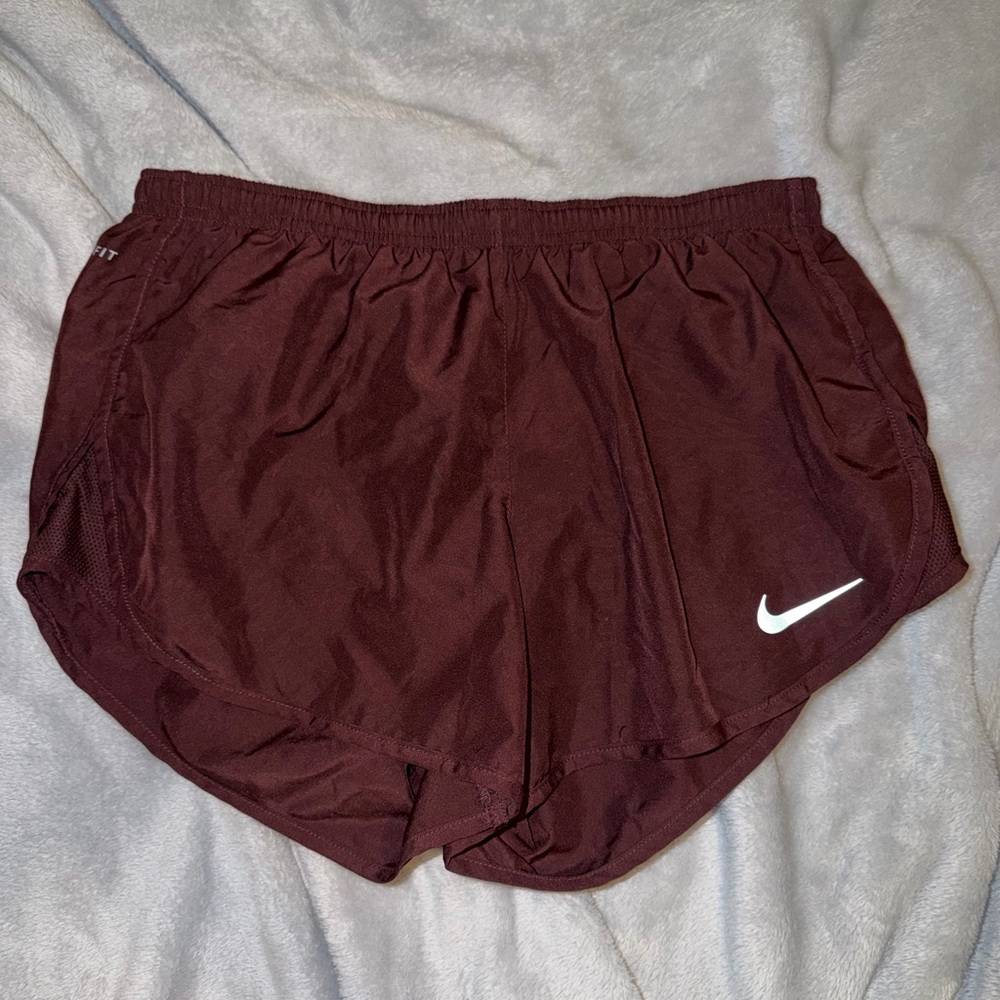 Nike Women's Maroon Athletic Shorts